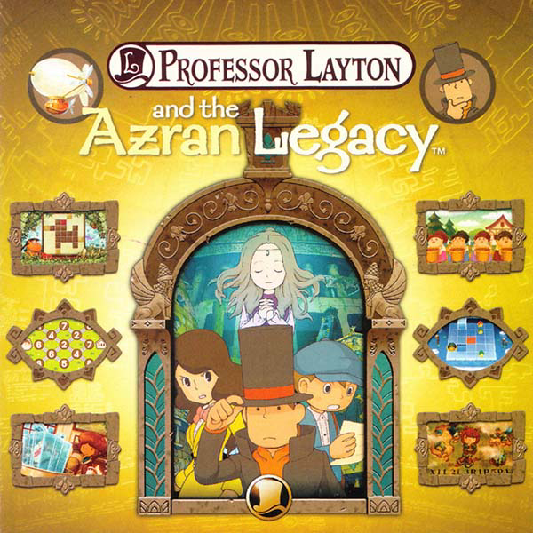 Professor Layton and the Azran Legacy Original Soundtrack cover