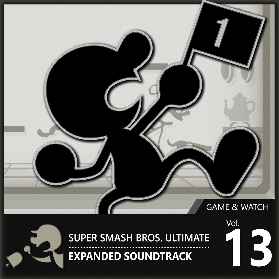 Vol. 13: Game & Watch ♪ Super Smash Bros. Ultimate Expanded Soundtrack cover