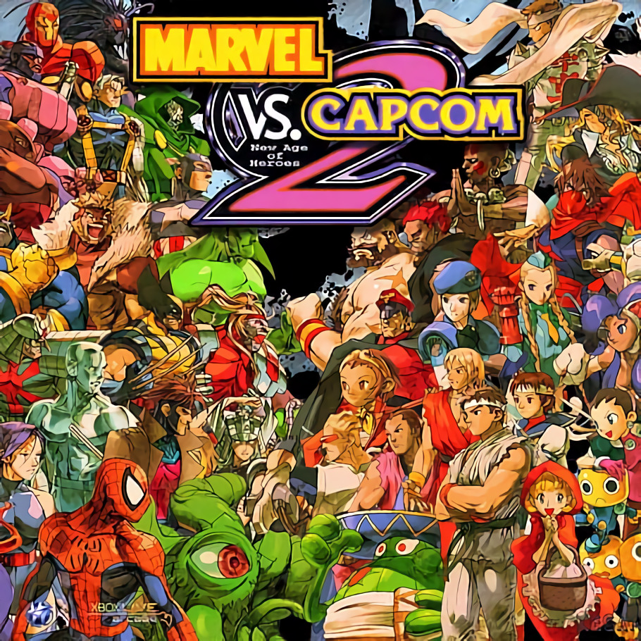 Marvel vs. Capcom 2: New Age of Heroes Soundtrack cover