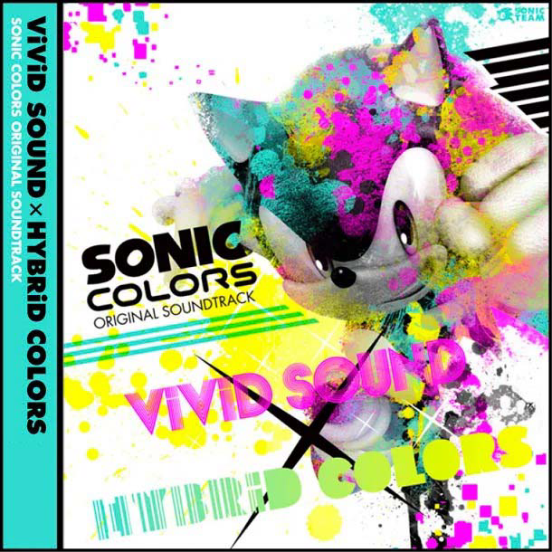 Sonic Colors Original Soundtrack Vivid Sound x Hybrid Colors cover