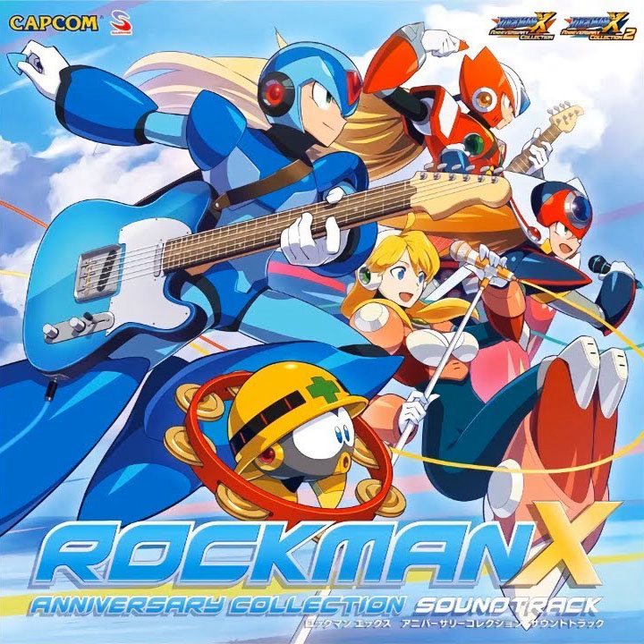 Mega Man X Anniversary Collection Soundtrack cover