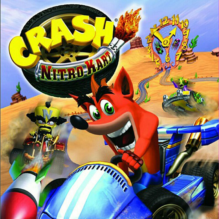 Crash Nitro Kart Original Soundtrack cover