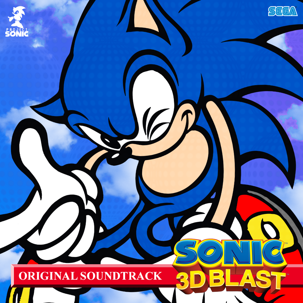 Sonic 3D Blast Original Soundtrack cover
