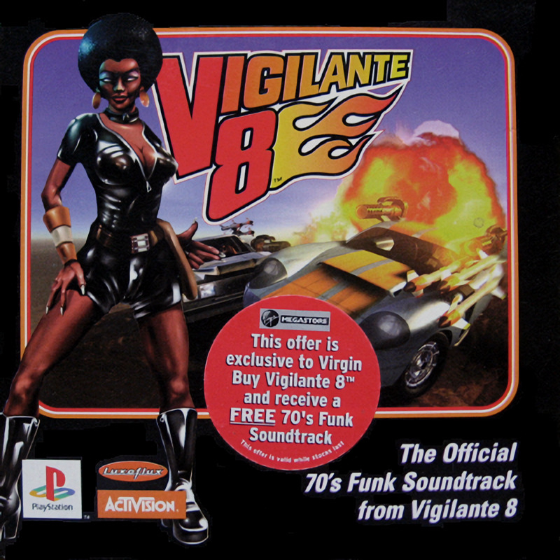 Vigilante 8 70's Funk Soundtrack cover