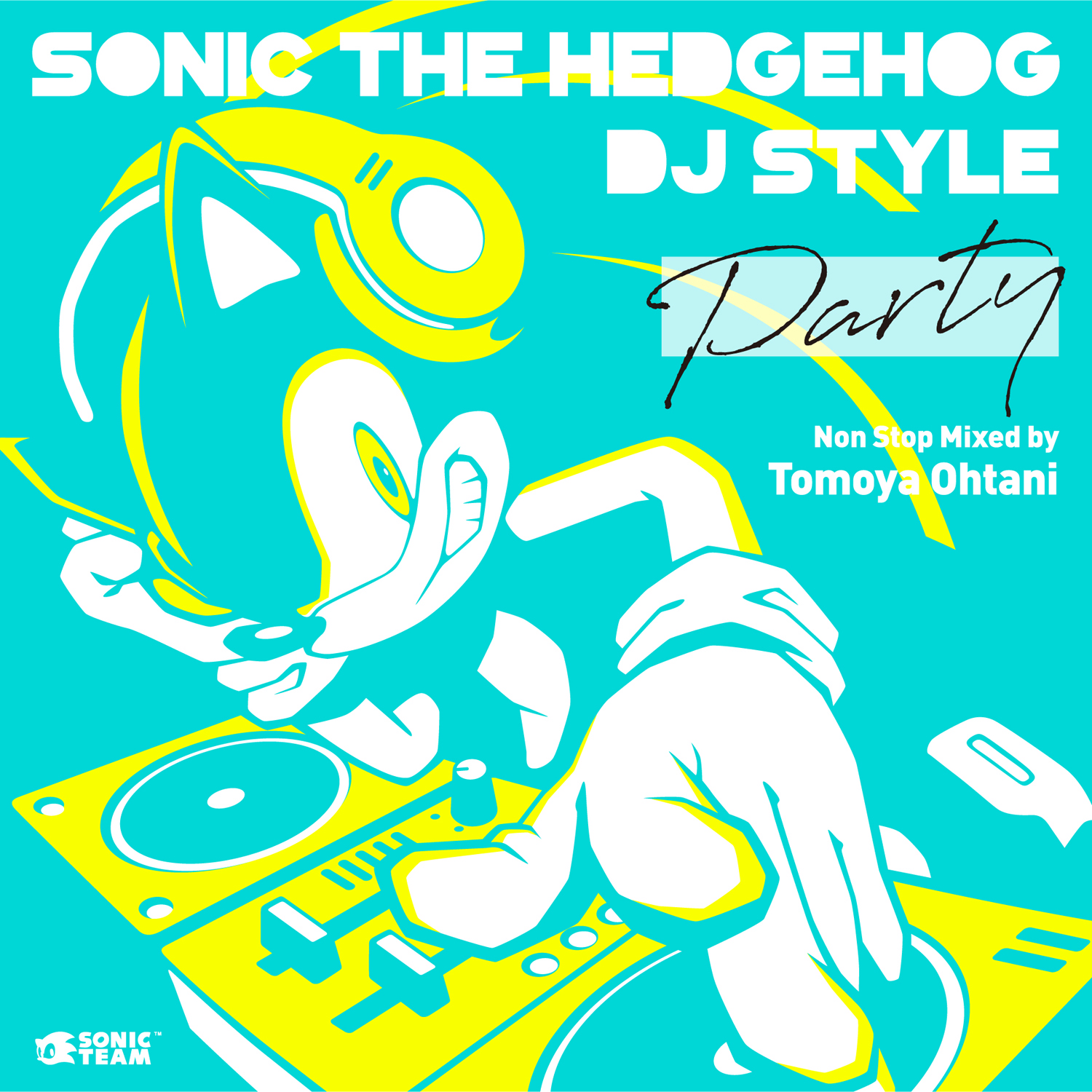 Sonic the Hedgehog DJ Style Party cover