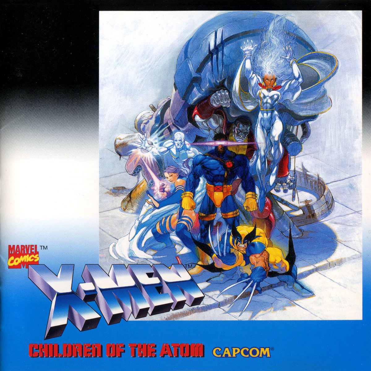 X-Men: Children of the Atom Arcade Gametrack cover
