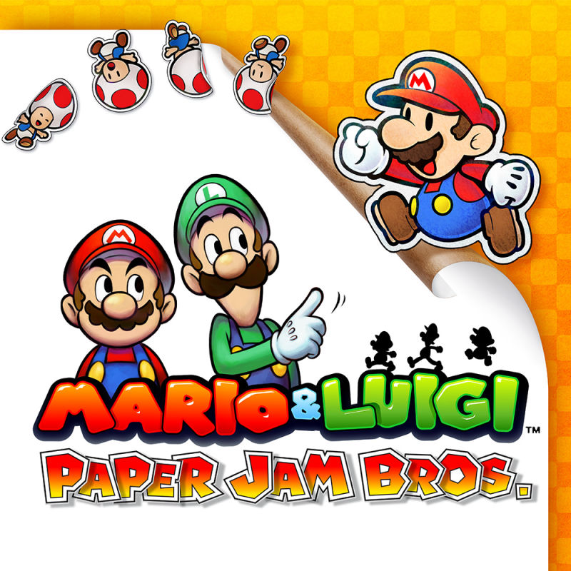 Mario & Luigi: Paper Jam Bros. Soundtrack cover