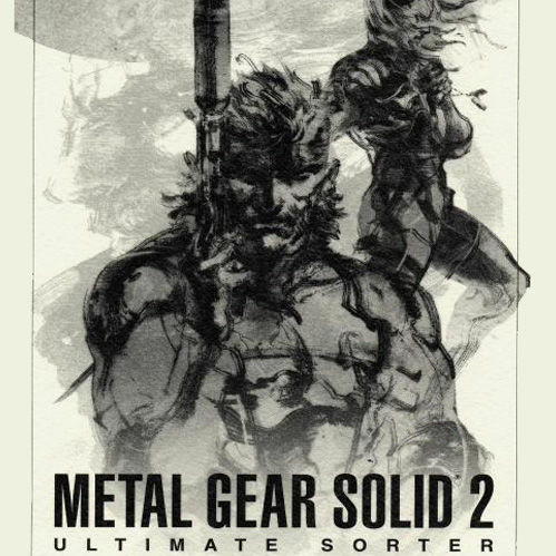 Metal Gear Solid 2 Substance Original Sound Track Ultimate Sorter Edition cover
