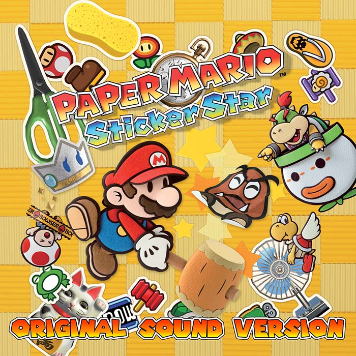 Paper Mario: Sticker Star Original Sound Version cover