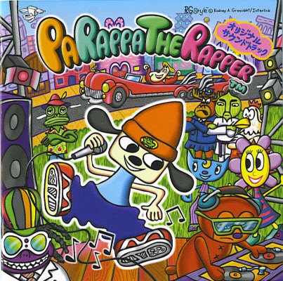 PaRappa The Rapper Original Soundtrack cover