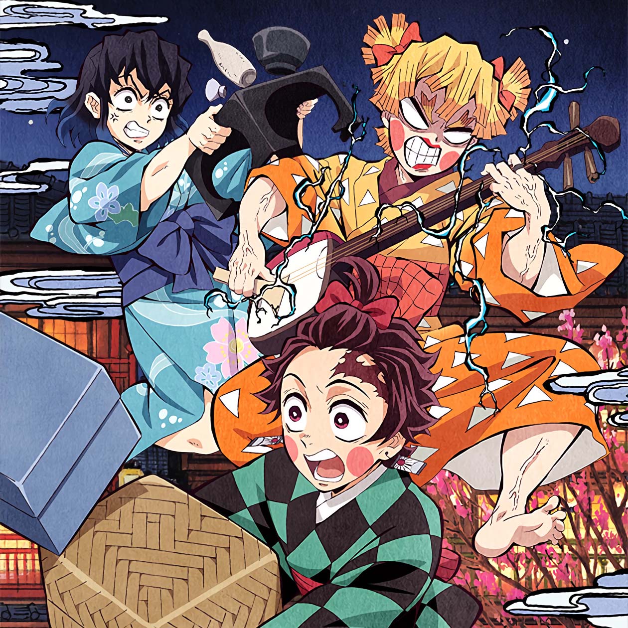 Demon Slayer: Kimetsu no Yaiba Entertainment District Arc Vol.2 Bonus Disc cover