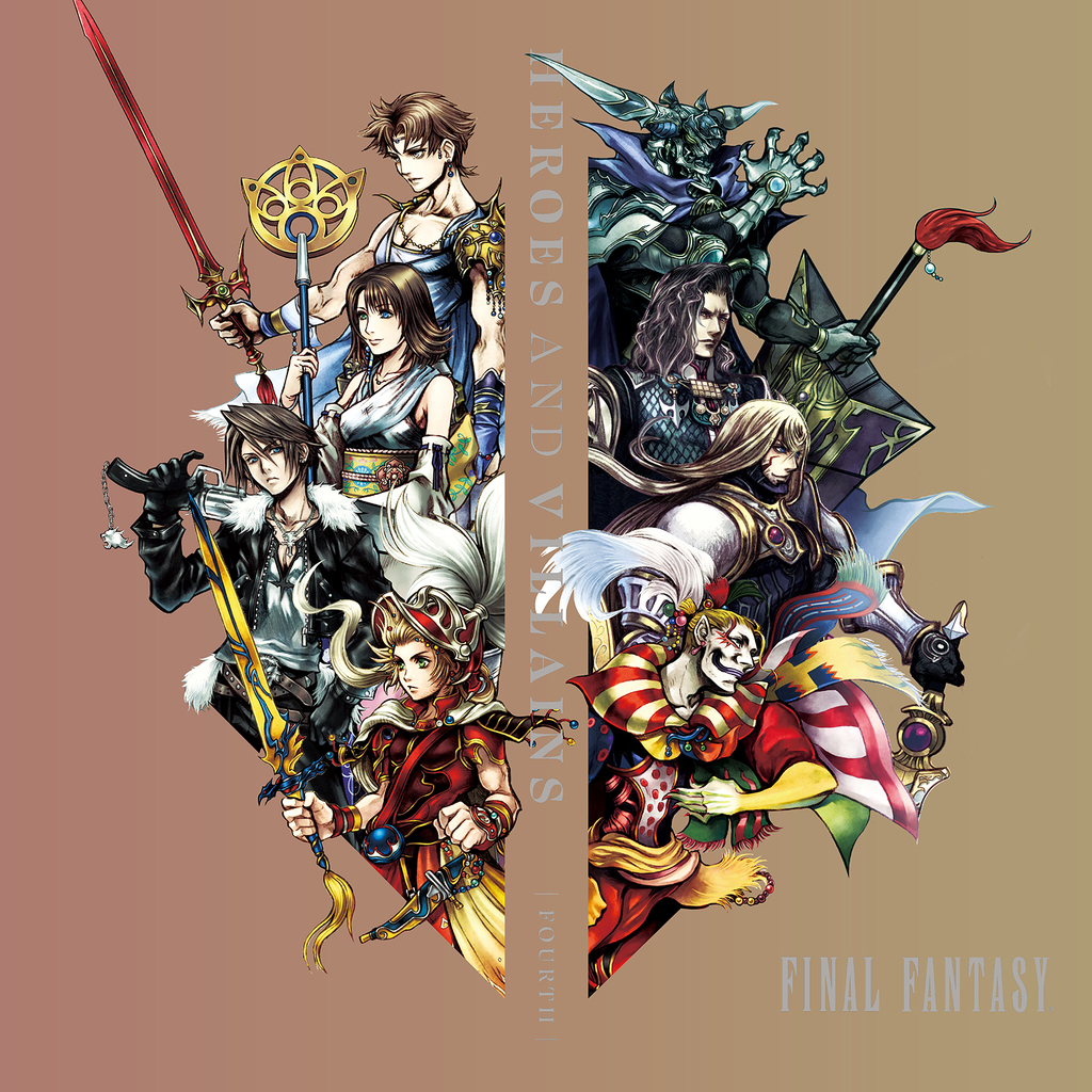 Final Fantasy Heroes and Villains - FOURTH cover