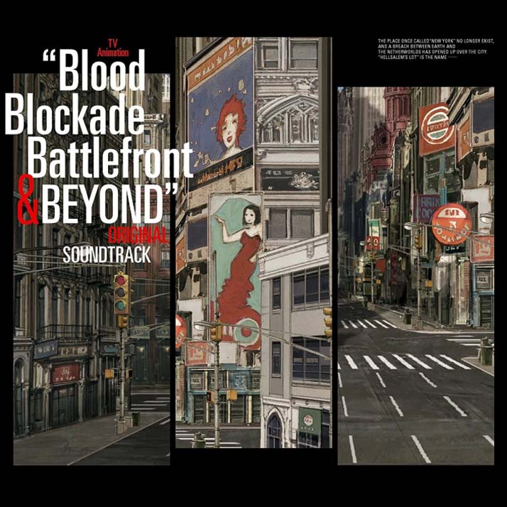 Blood Blockade Battlefront & Beyond Original Soundtrack cover