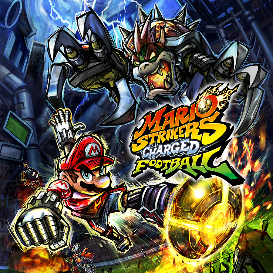 Mario Strikers Charged Soundtrack Remastered cover