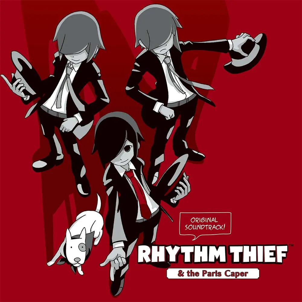 Rhythm Thief & the Paris Caper Original Soundtrack cover