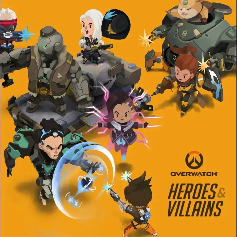 Overwatch: Heroes & Villains Soundtrack cover