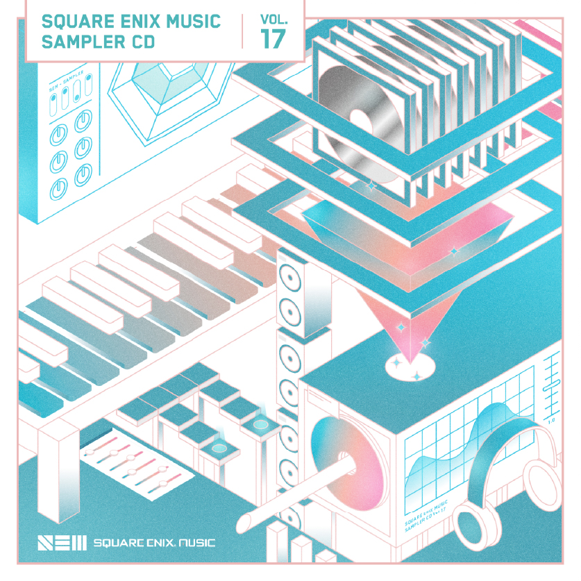 Square Enix Music Sampler CD Vol.17 cover