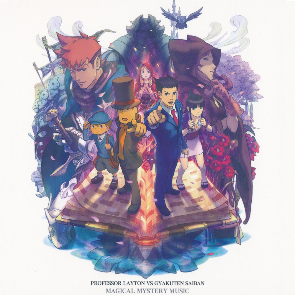 Professor Layton vs. Phoenix Wright Ace Attorney Magical Mystery Music cover