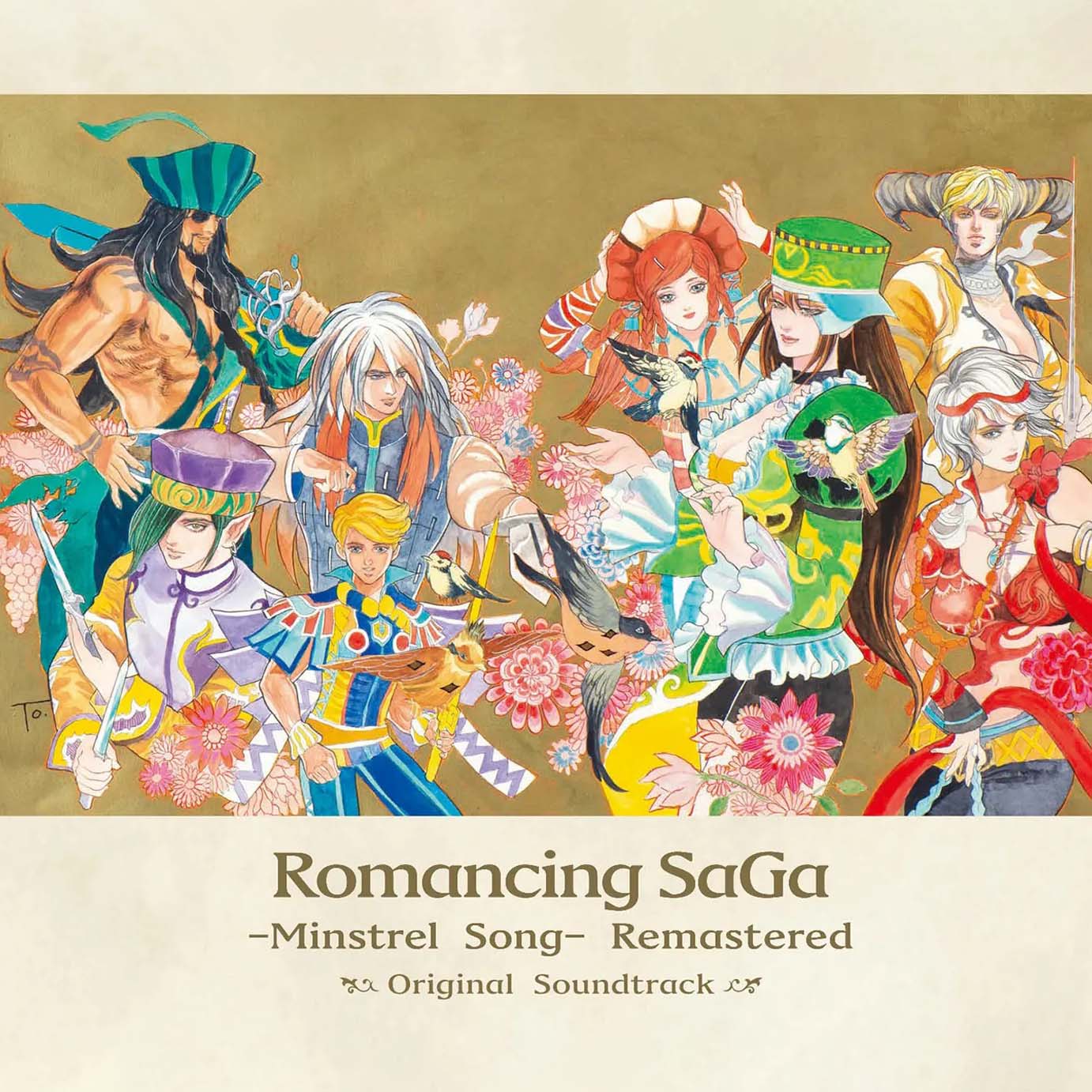 Romancing SaGa Minstrel Song Remastered Original Soundtrack cover