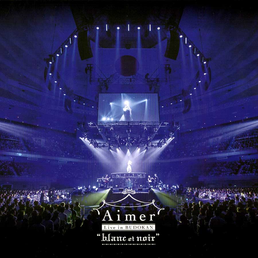Aimer Live in BUDOKAN "blanc et noir"  cover