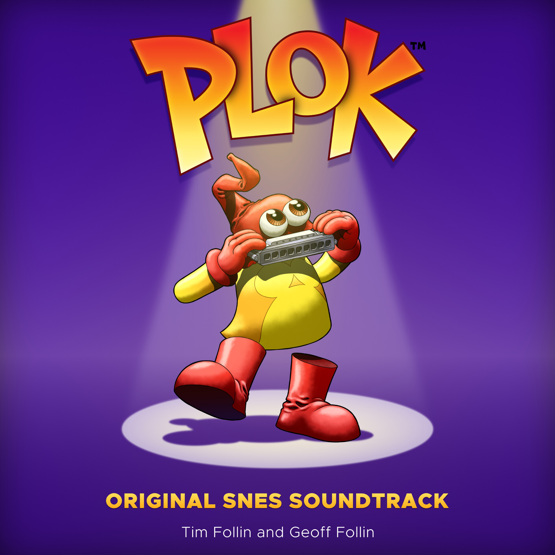 Plok Original SNES Soundtrack cover