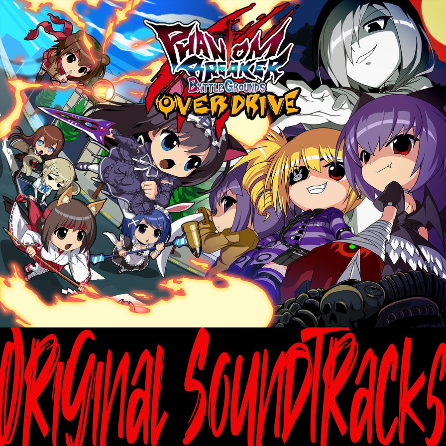 Phantom Breaker: Battle Grounds Overdrive Original Soundtracks cover