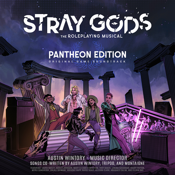 Stray Gods: The Roleplaying Musical (Pantheon Edition) cover