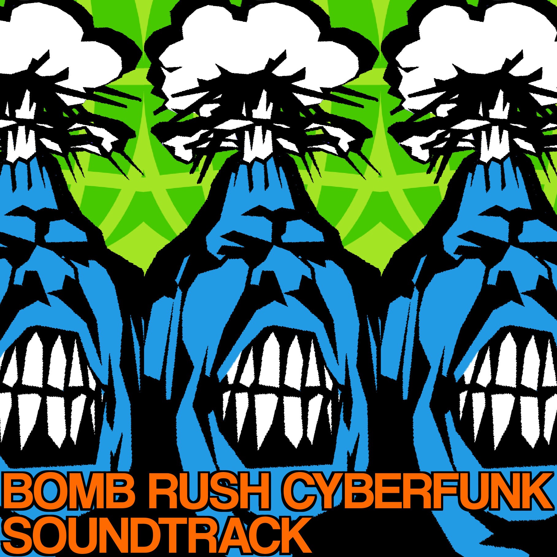 Bomb Rush Cyberfunk Soundtrack cover