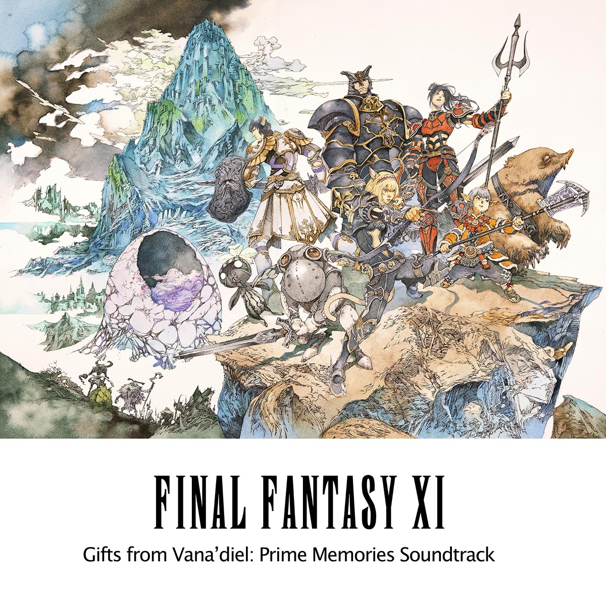 Final Fantasy XI Gifts from Vana'diel: Prime Memories Soundtrack cover