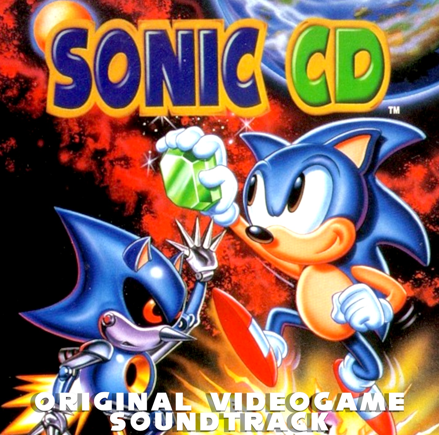 Sonic CD (US) Soundtrack cover