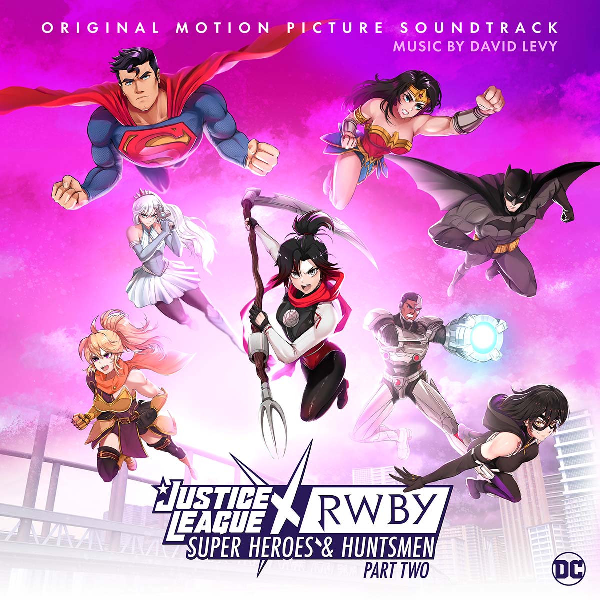 Justice League x RWBY: Super Heroes and Huntsmen, Pt. 2 (Original Soundtrack) cover