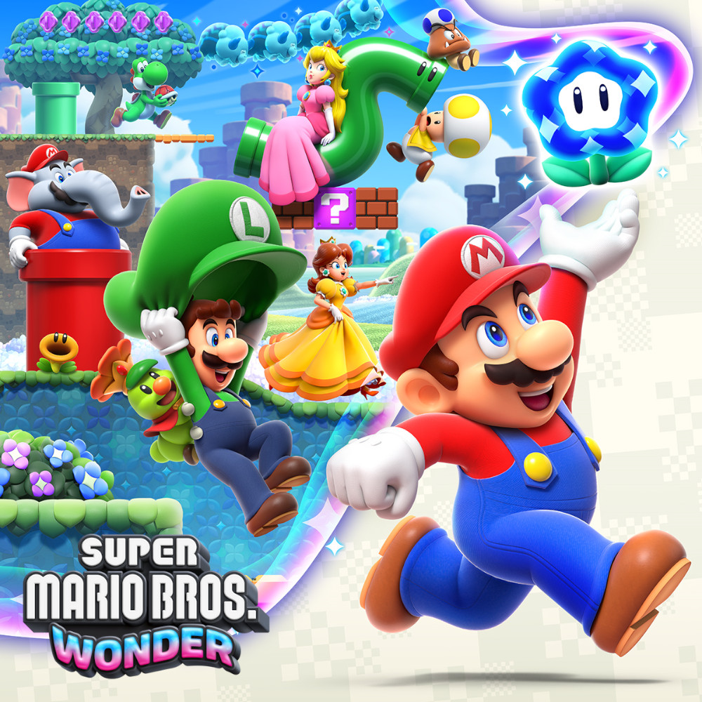 Super Mario Bros. Wonder Soundtrack cover