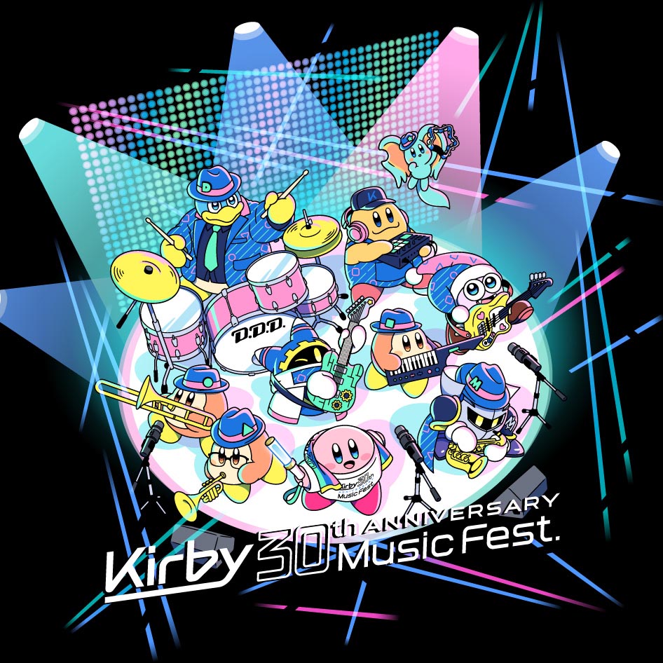 Kirby 30th Anniversary Music Fest. Live Blu-ray & Live CD cover