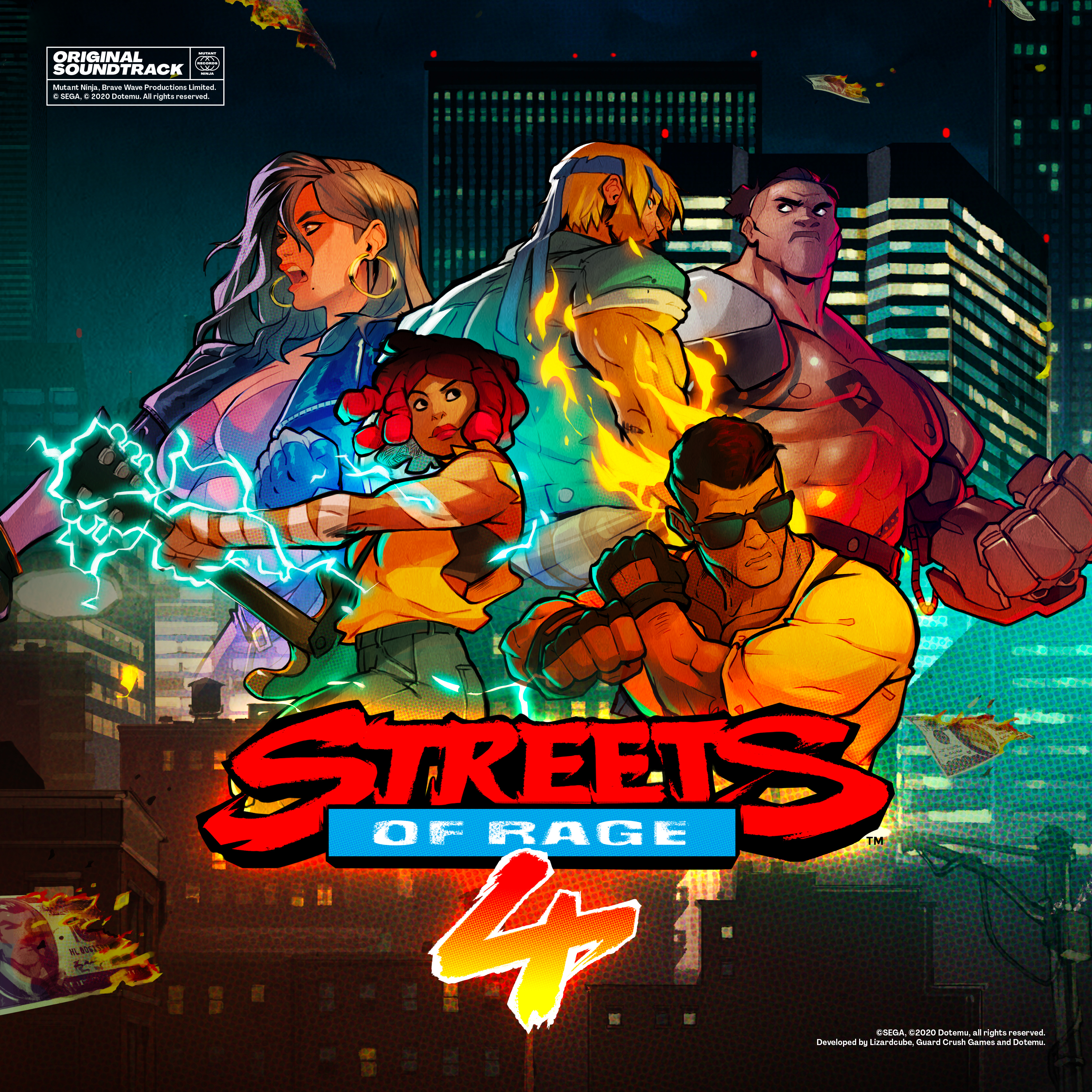 Streets of Rage 4 Original Soundtrack cover
