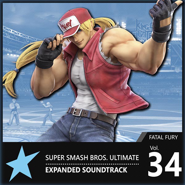 Vol. 34 FATAL FURY ♪ Super Smash Bros. Ultimate Expanded Soundtrack cover
