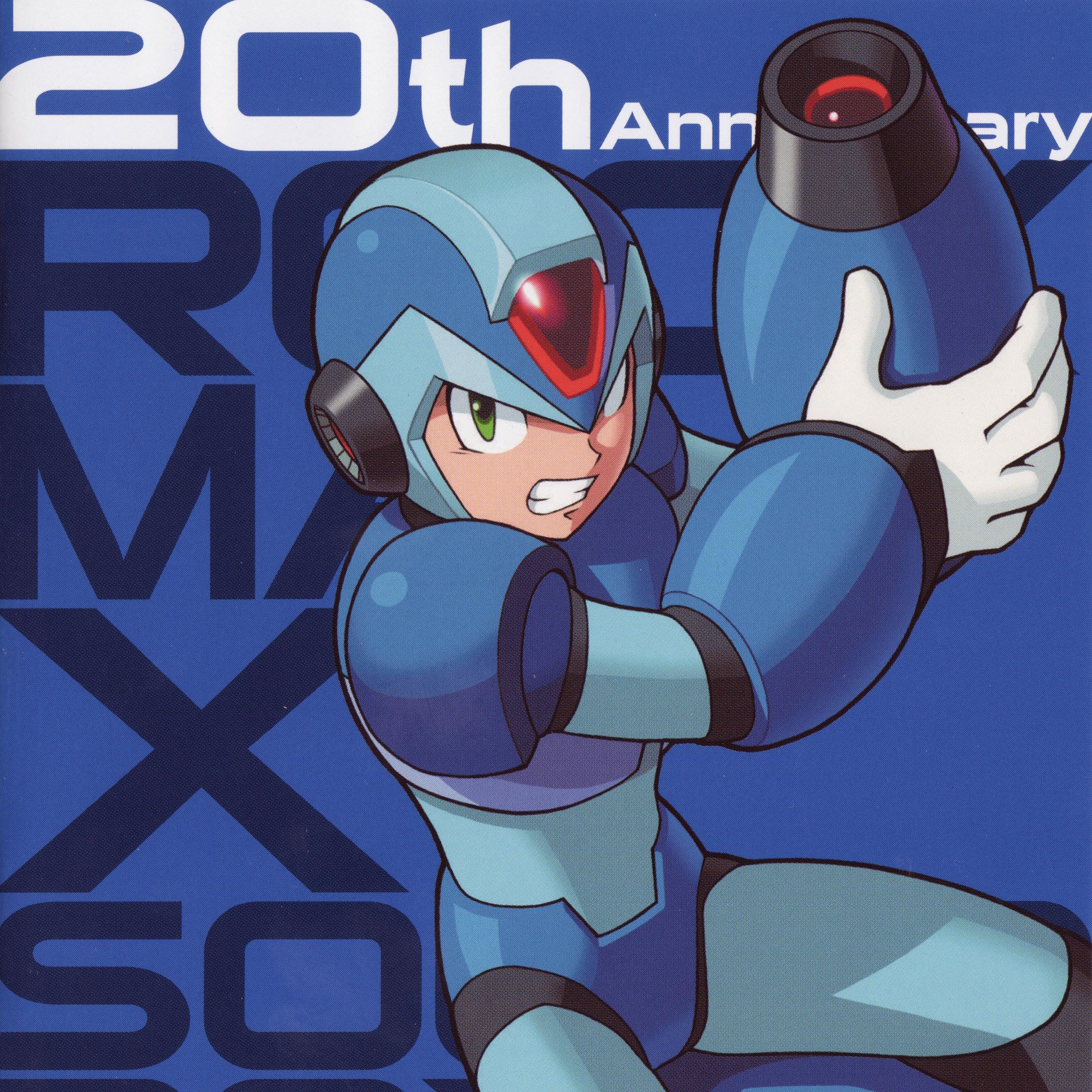 Mega Man X Sound Box 20th Anniversary cover