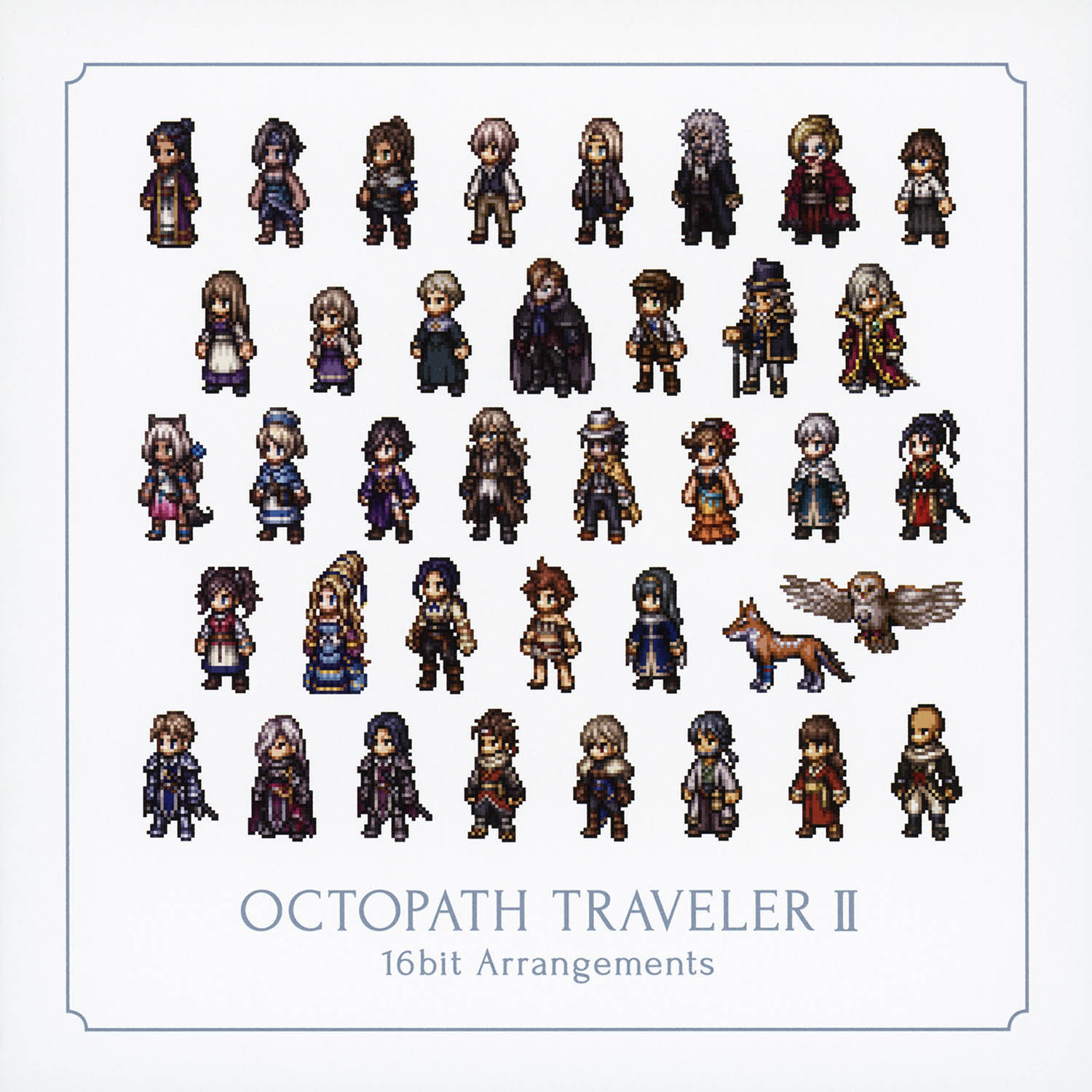 OCTOPATH TRAVELER II 16bit Arrangements cover