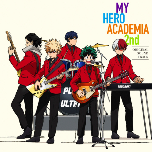 My Hero Academia 2nd Original Soundtrack cover