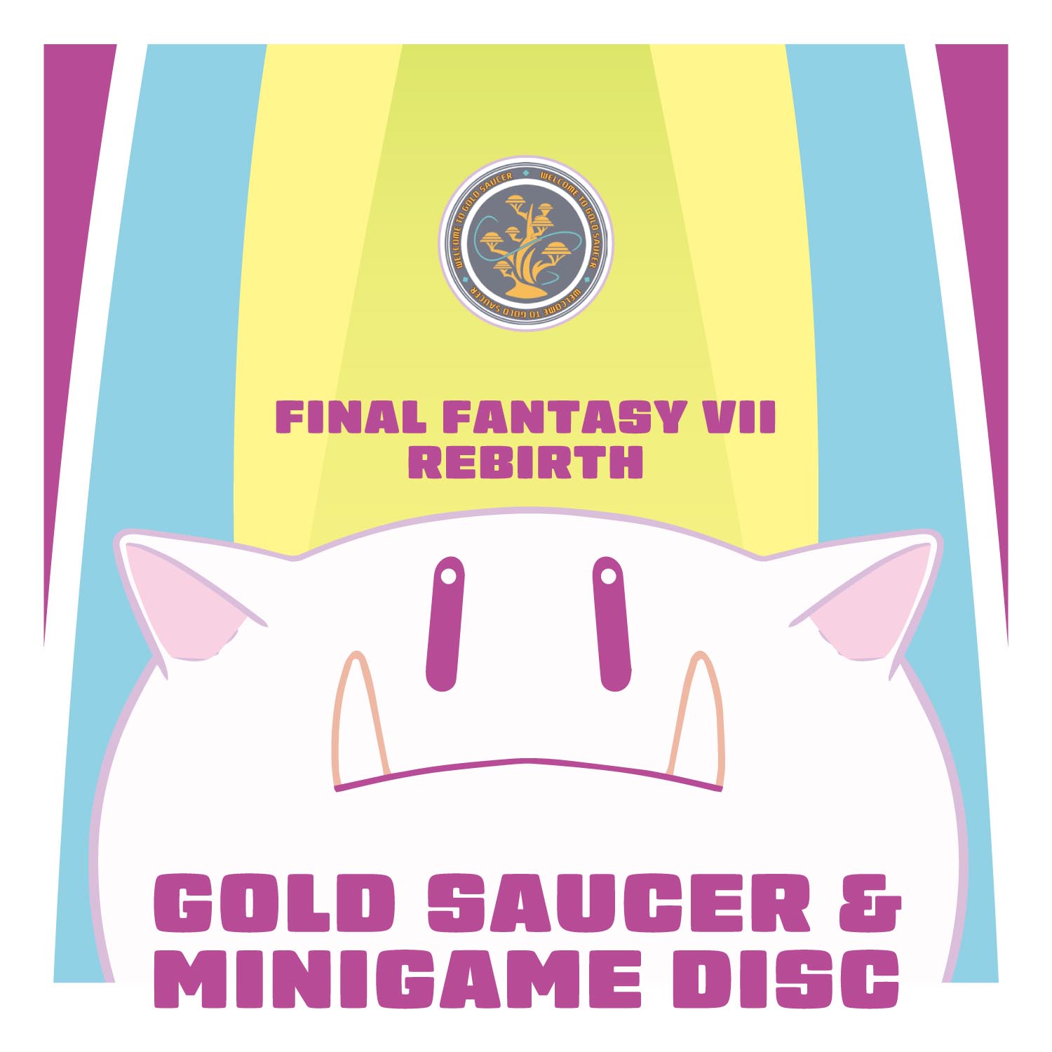Final Fantasy VII Rebirth Gold Saucer & Minigame Disc cover
