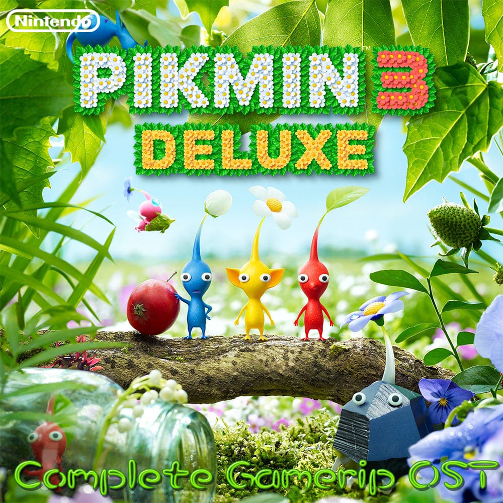Pikmin 3 Deluxe Complete Gamerip Soundtrack cover