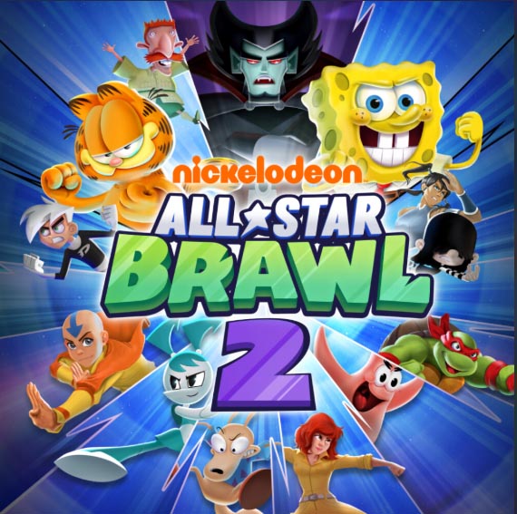Nickelodeon All-Star Brawl 2 Soundtrack cover