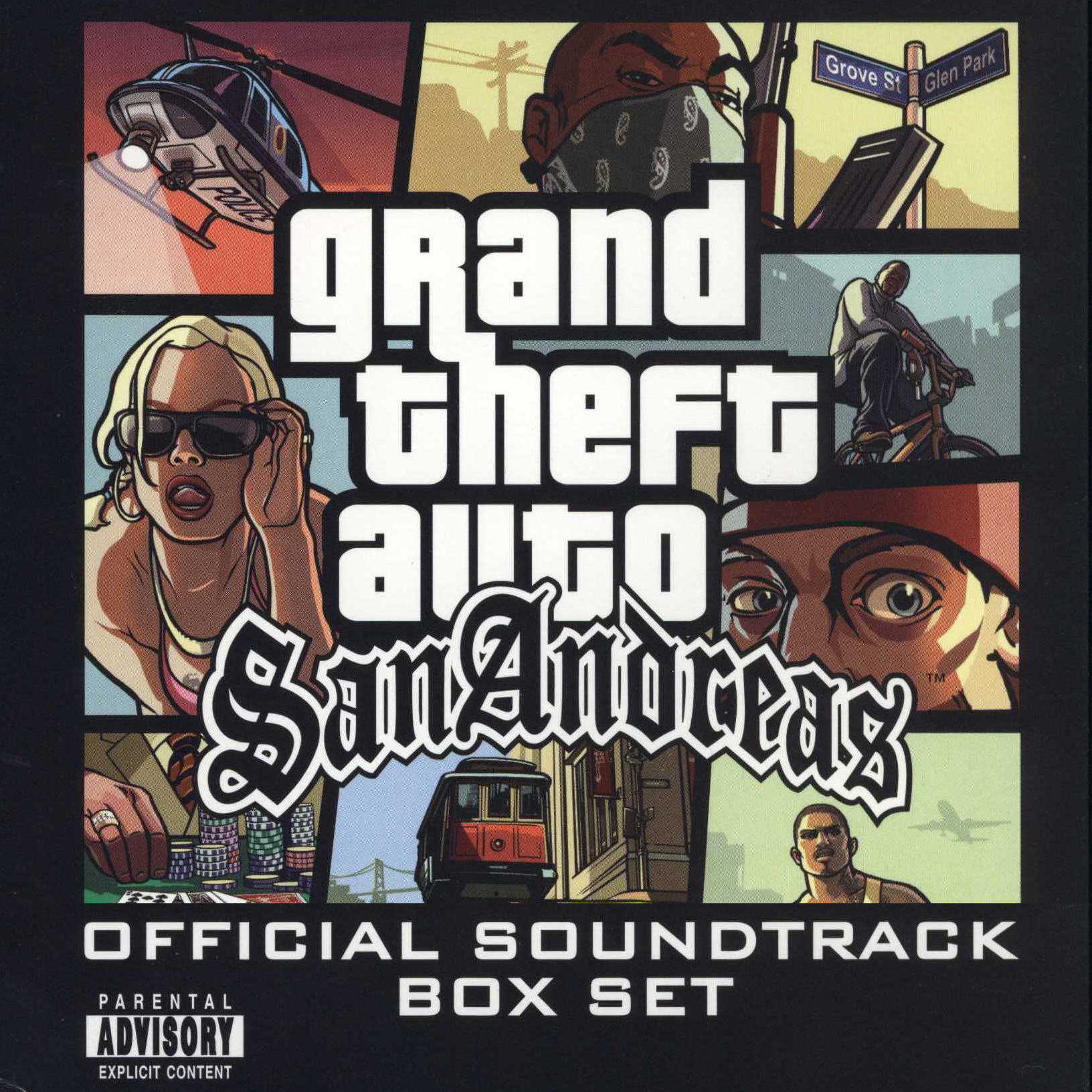 Grand Theft Auto: San Andreas Official Soundtrack Box Set cover
