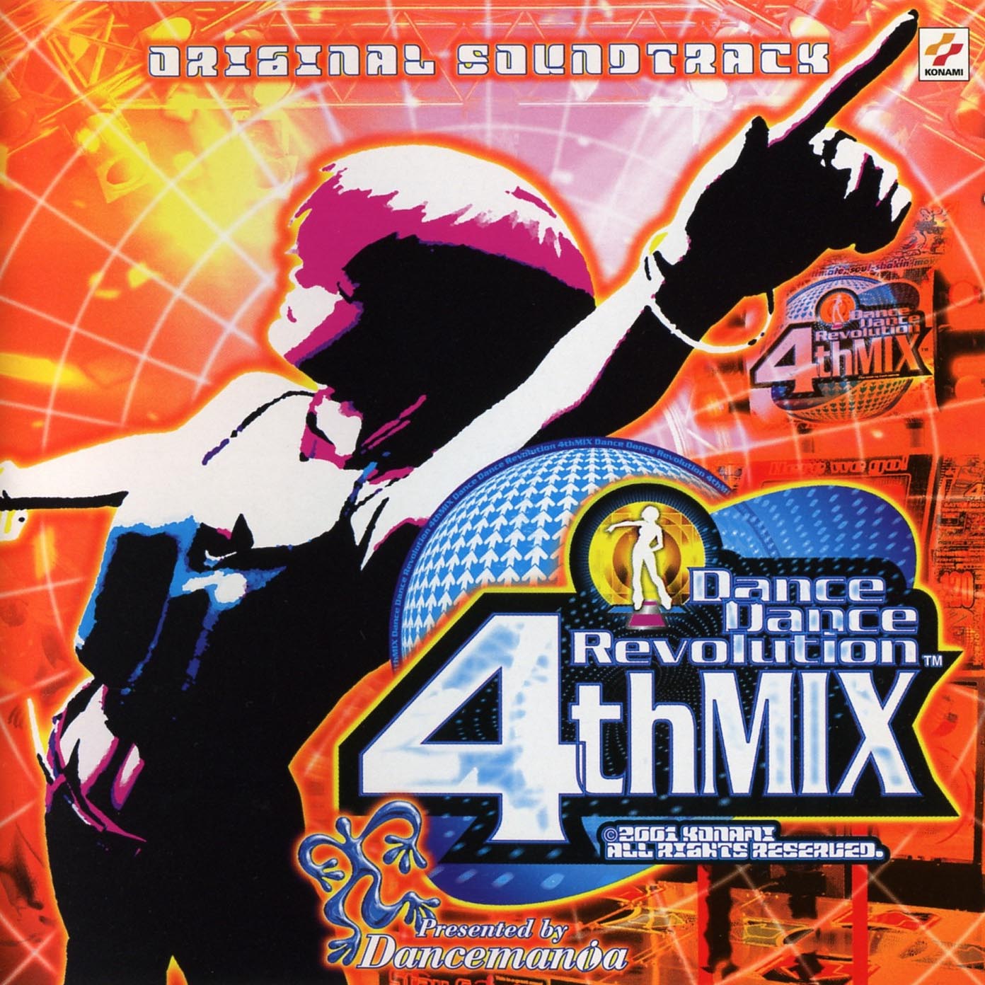 Dance Dance Revolution 4thMIX  Original Soundtrack cover