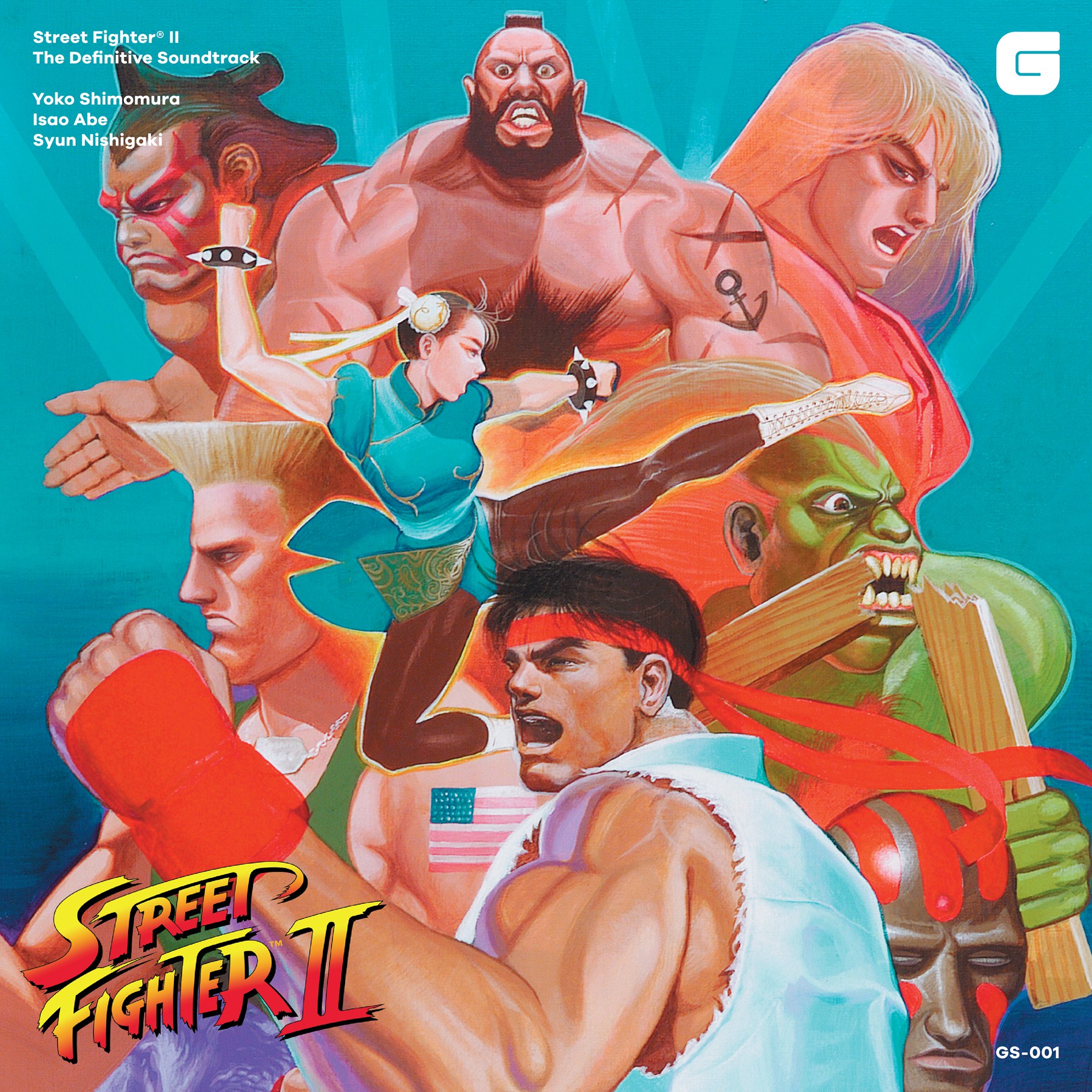 Street Fighter II The Definitive Soundtrack cover