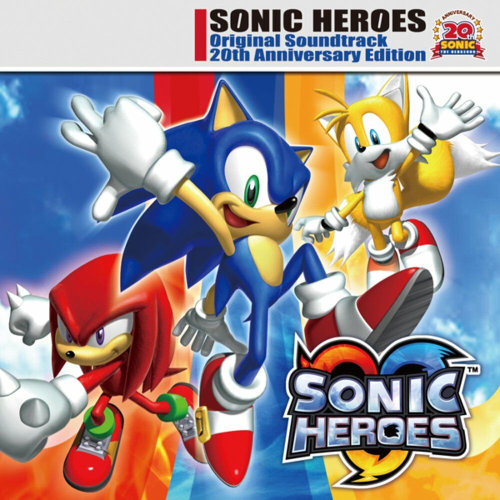 SONIC HEROES Original Soundtrack 20th Anniversary Edition cover