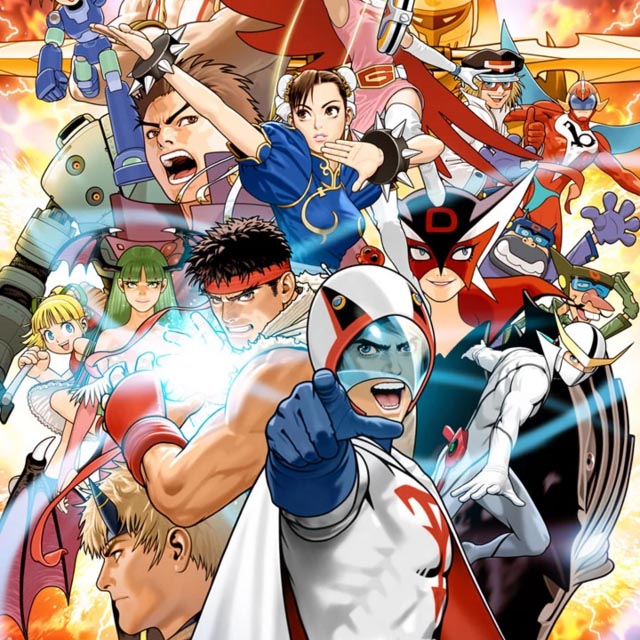 Tatsunoko vs. Capcom: Cross Generation of Heroes Soundtrack cover
