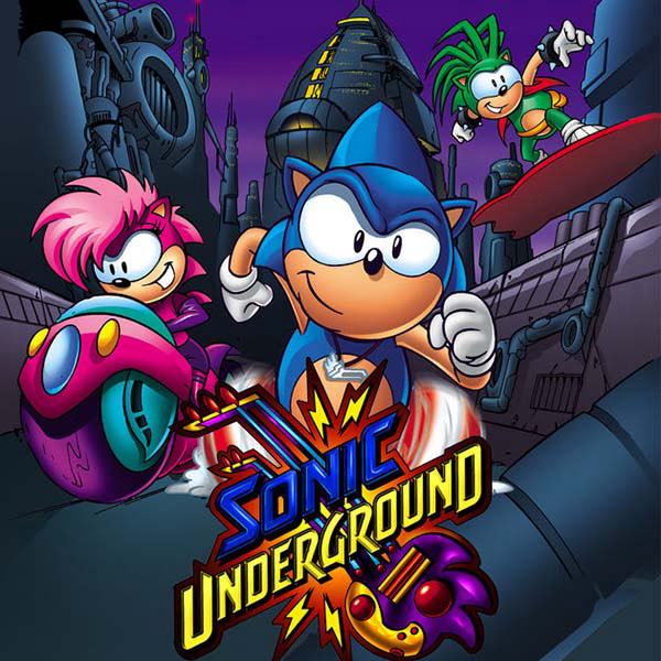 Sonic Underground Soundtrack cover