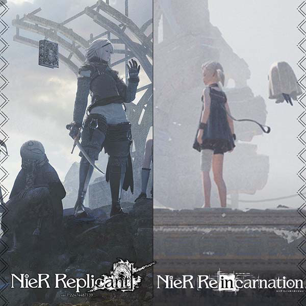 NieR Replicant ver.1.22 & NieR Re[in]carnation Soundtrack Preview cover