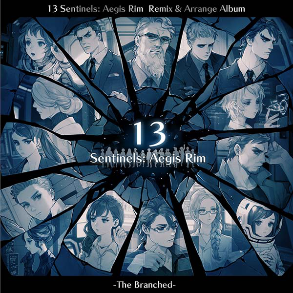 13 Sentinels: Aegis Rim Remix & Arrange Album - The Branched cover