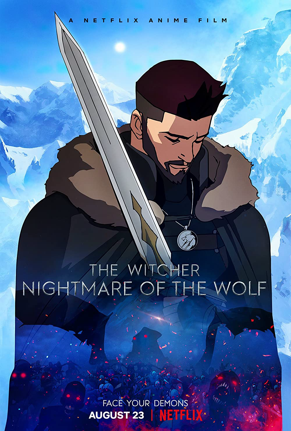 The Witcher: Nightmare of the Wolf cover
